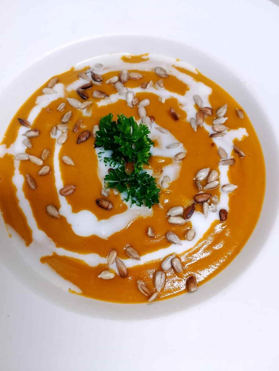 Creamy Spiced Sweet Potato Soup